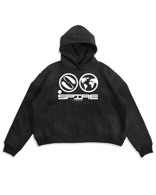 SPIRE FOUNDATION HW HOODIE — ONYX